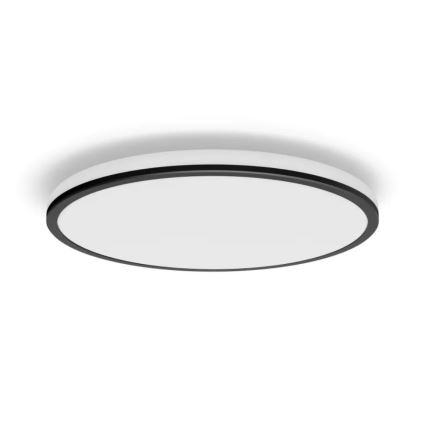 Philips - LED Dimmable ceiling light SCENE SWITCH LED/18W/230V d. 30 cm 2700K black