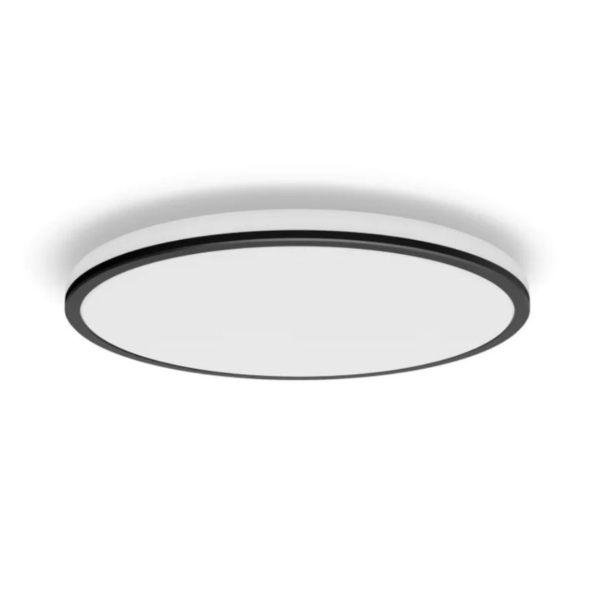Philips - LED Dimmable ceiling light SCENE SWITCH LED/18W/230V d. 30 cm 2700K black