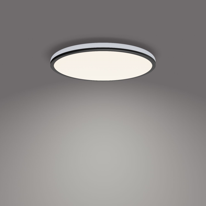 Philips - LED Dimmable ceiling light SCENE SWITCH LED/18W/230V d. 30 cm 4000K black