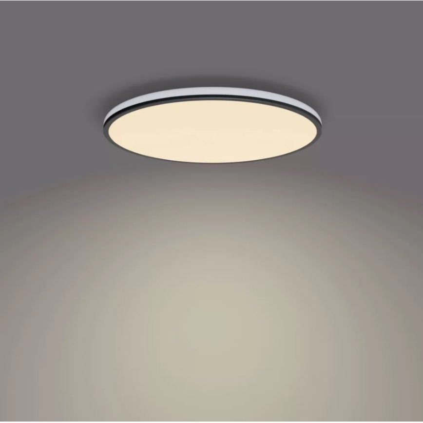 Philips - LED Dimmable ceiling light SCENE SWITCH LED/22W/230V d. 40 cm 2700K black