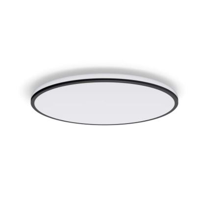 Philips - LED Dimmable ceiling light SCENE SWITCH LED/22W/230V d. 40 cm 2700K black