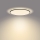 Philips - LED Dimmable ceiling light SCENE SWITCH LED/22W/230V d. 40 cm 2700K black