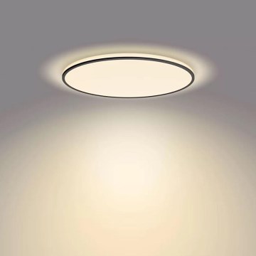 Philips - LED Dimmable ceiling light SCENE SWITCH LED/36W/230V d. 50 cm 2700K black