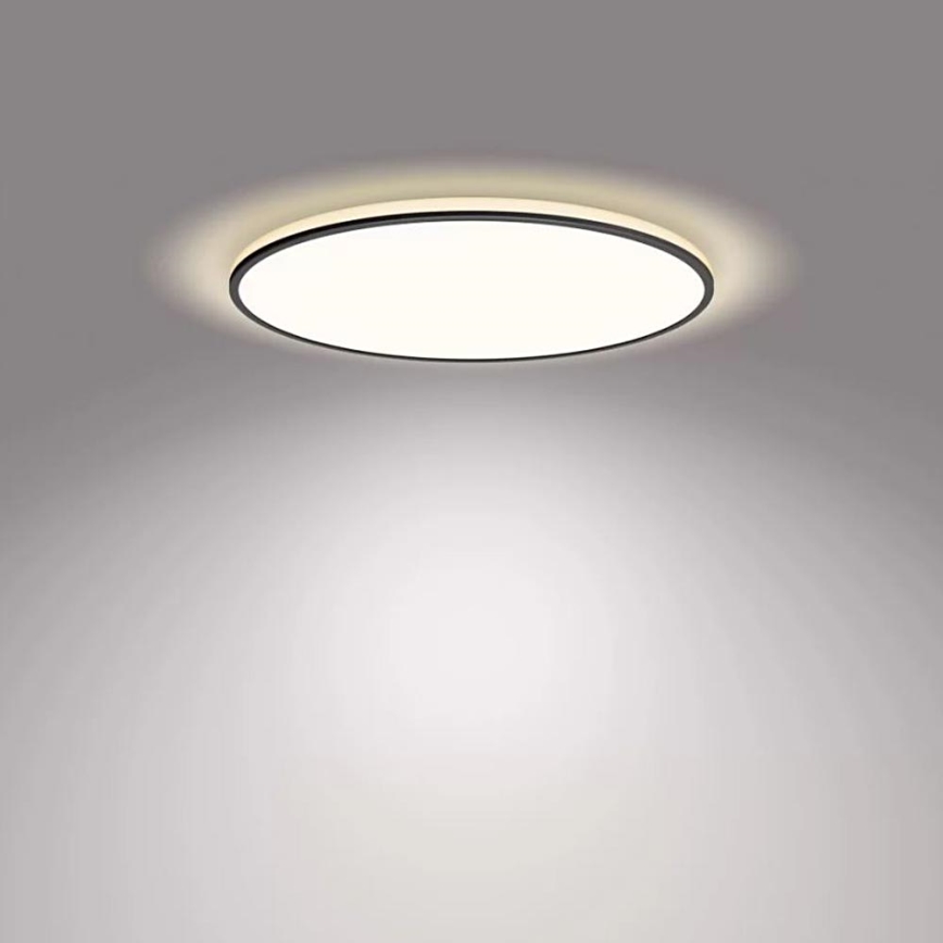 Philips - LED Dimmable ceiling light SCENE SWITCH LED/36W/230V d. 50 cm 4000K black