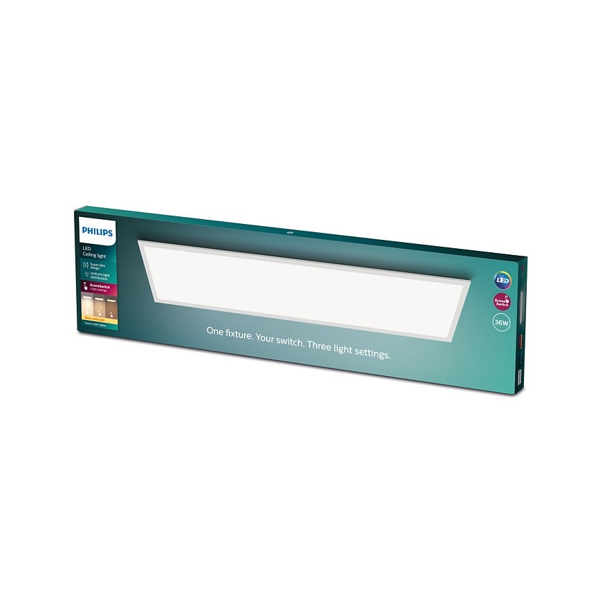 Philips - LED Dimmable ceiling light SCENE SWITCH LED/36W/230V 2700K
