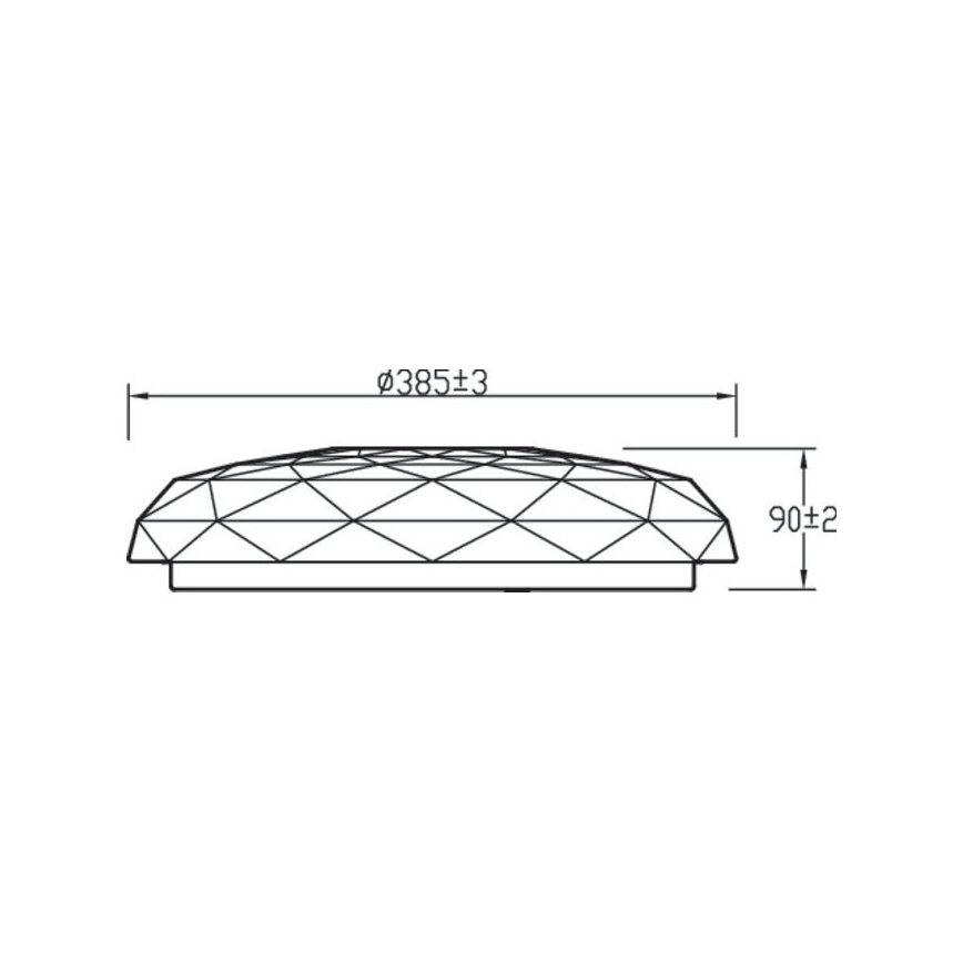 Philips - LED Dimmable ceiling light LED/23W/230V 2700-6500K + remote control