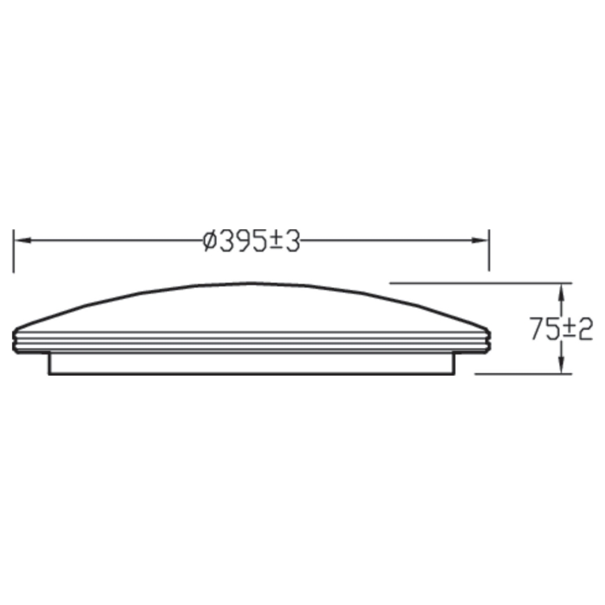 Philips - LED Dimmable ceiling light LED/23W/230V 2700-6500K + remote control