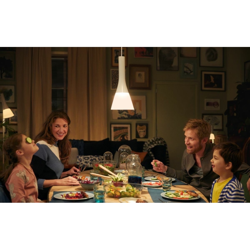 Philips - LED Dimmable chandelier on a string Hue EXPLORE 1xE27/6W/230V 2200-6500K + remote control
