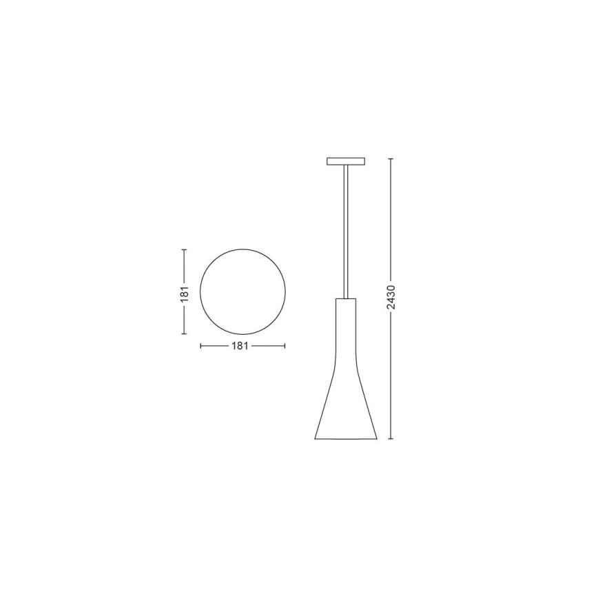 Philips - LED Dimmable chandelier on a string Hue EXPLORE 1xE27/6W/230V 2200-6500K + remote control