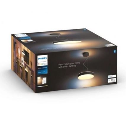 Philips - LED Dimmable chandelier on a string Hue LED/33,5W/230V 2200-6500K black + remote control