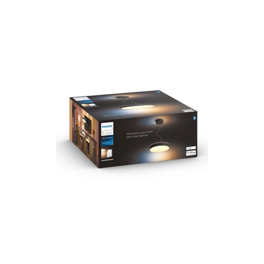 Philips - LED Dimmable chandelier on a string Hue LED/33,5W/230V 2200-6500K black + remote control