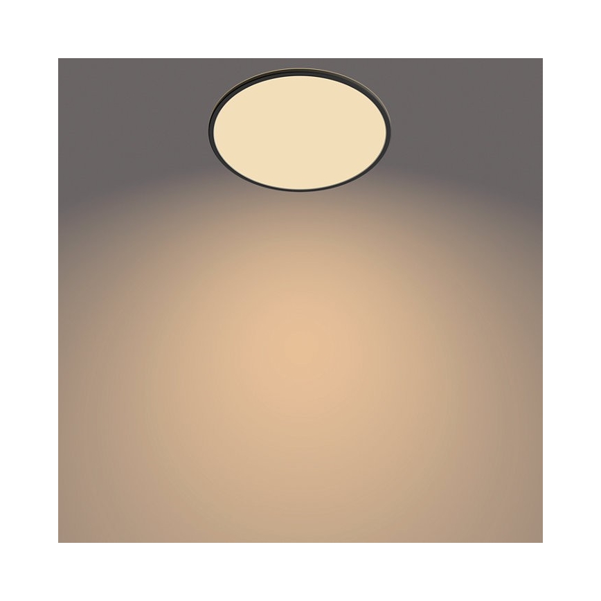Philips - LED Dimmable outdoor light SUPERSLIM SCENE SWITCH LED/15W/230V IP54 black