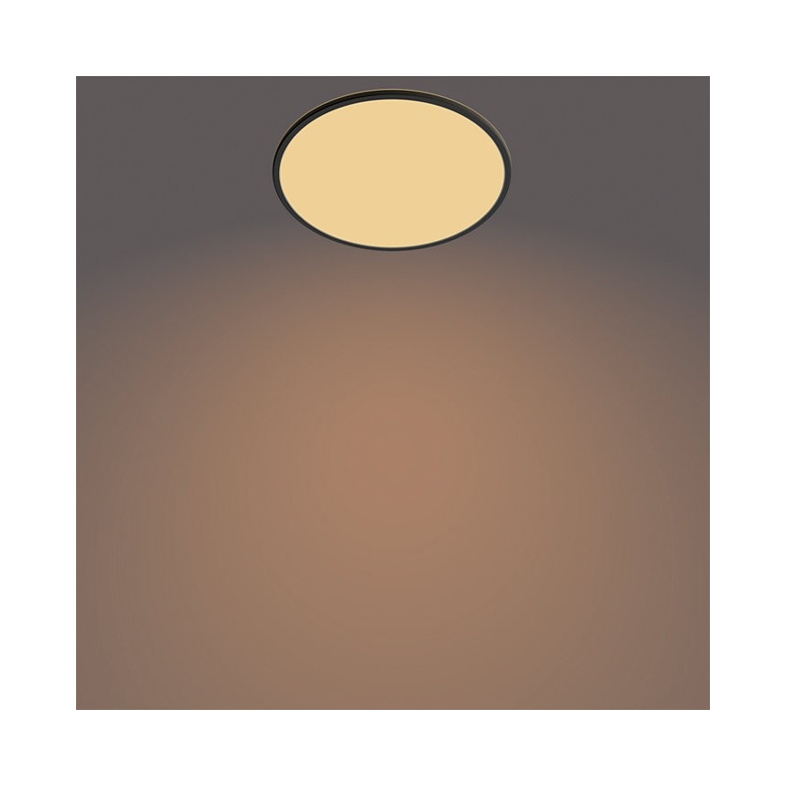 Philips - LED Dimmable outdoor light SUPERSLIM SCENE SWITCH LED/15W/230V IP54 black