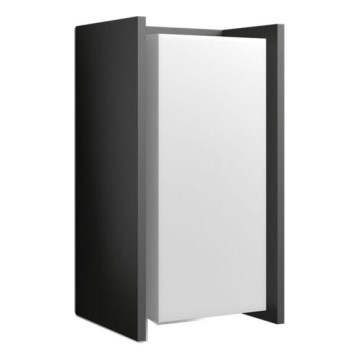 Philips - LED Dimmable Outdoor Wall Light Hue TURACO White and Color Ambiance 1xE27/8,1W/230V 1000-20000K