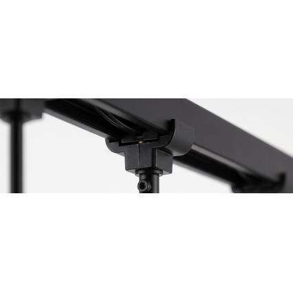Philips - LED RGBW Dimmable Pendant Suspended on Cable for EASYLINK HUE Track System, 3x GU10 / 4.7W / 230V, 2200–6500K, 1 m, Black