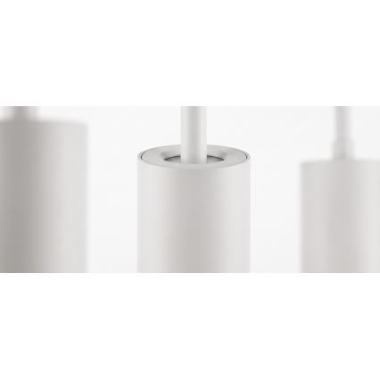 Philips - LED RGBW Dimmable Cable Pendant for EASYLINK HUE Track System, 3× GU10 / 4.7W / 230V, 2200–6500K, 1 m, White
