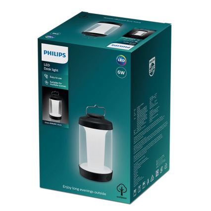 Philips - LED Dimmable portable lamp CICERO LED/6W/5V IP54