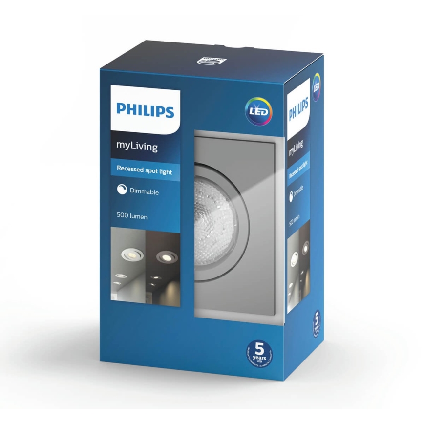 Philips - LED Dimmable recessed light CASEMENT 1xLED/4,5W/230V