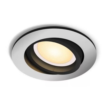 Philips - LED Dimmable recessed light Hue MILLISKIN 1xGU10/4,2W/230V 2200-6500K