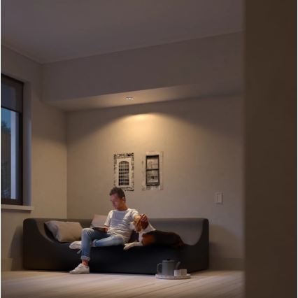 Philips - LED Dimmable recessed light Hue MILLISKIN 1xGU10/4,2W/230V 2200-6500K white