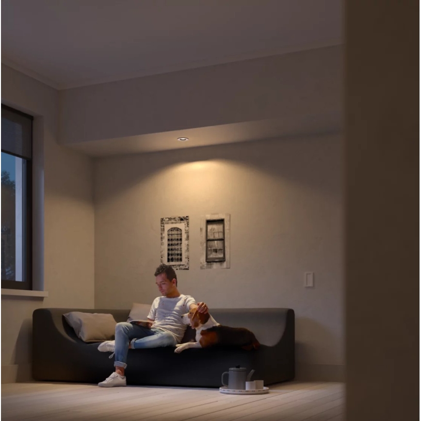 Philips - LED Dimmable recessed light Hue MILLISKIN 1xGU10/4,2W/230V 2200-6500K white
