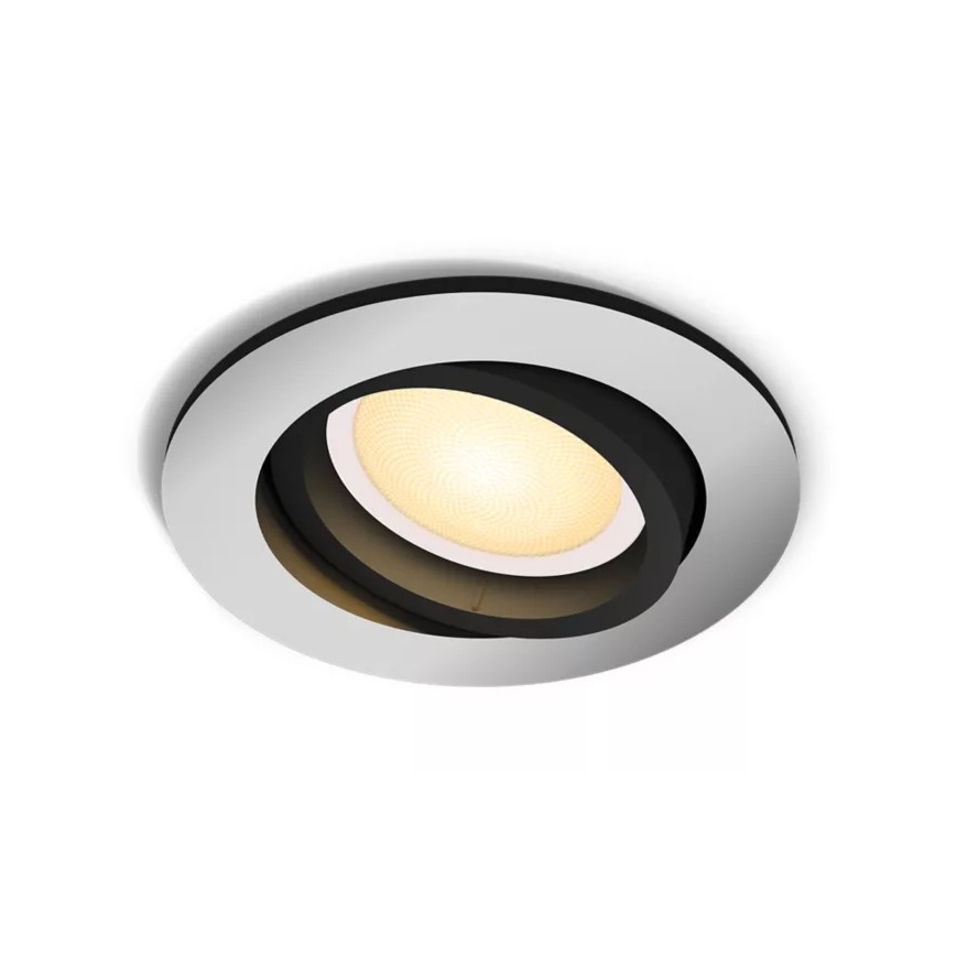 Philips - LED Dimmable recessed light Hue MILLISKIN 1xGU10/4,2W/230V 2200-6500K