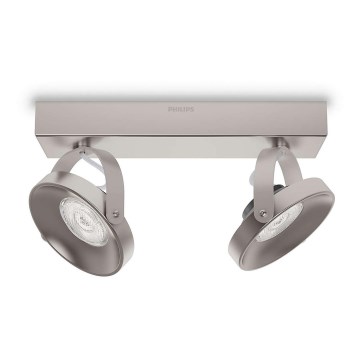 Philips - LED Dimmable spotlight 2xLED/4,5W/230V