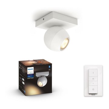 Philips - LED Dimmable spotlight Hue BUCKRAM 1xGU10/5W/230V + remote control