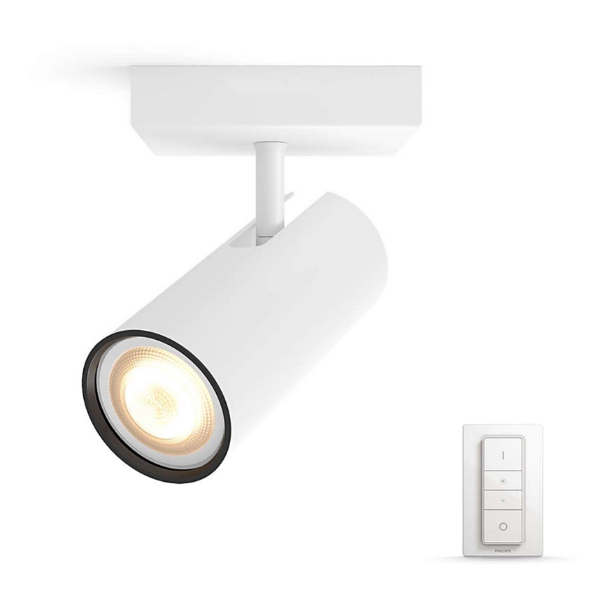 Philips - LED Dimmable spotlight Hue BURATTO 1xGU10/5,5W + remote control