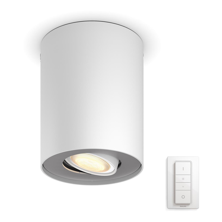 Philips - LED Dimmable spotlight Hue PILLAR 1xGU10/5,5W + remote control