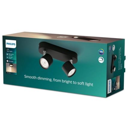 Philips - LED Dimmable spotlight 2xLED/4,5W/230V