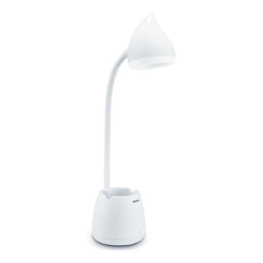 Philips - LED Dimmable touch table lamp HAT LED/4,5W/5V 1800 mAh 3000/4000/5700K CRI 90