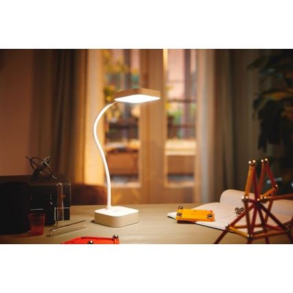 Philips - LED Dimmable touch table lamp ROCK LED/5W/5V 1800 mAh
