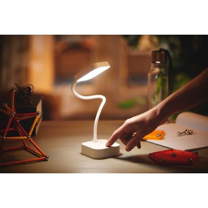 Philips - LED Dimmable touch table lamp ROCK LED/5W/5V 1800 mAh
