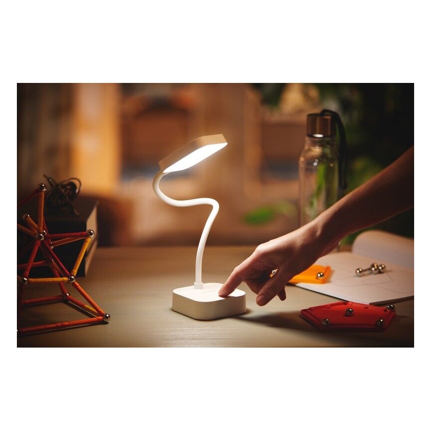 Philips - LED Dimmable touch table lamp ROCK LED/5W/5V 1800 mAh