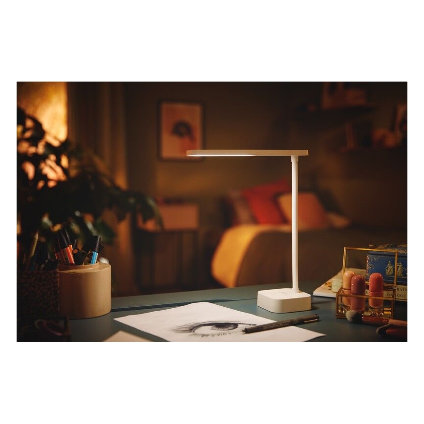 Philips - LED Dimmable touch table lamp TILPA LED/5W/5V 1800 mAh