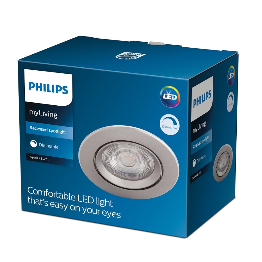 Philips - LED Dimming recessed light LED/5W/230V 2700K
