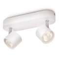 Philips - LED Dimming spotlight 2xLED/3W/230V