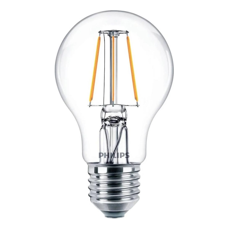 Philips LED Filament Bulb E27/4,3W/230V 4000K