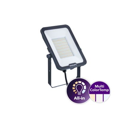 Philips - LED Floodlight LEDINAIRE ALL-IN LED/70W/230V 3000/4000/6500K IP65 anthracite