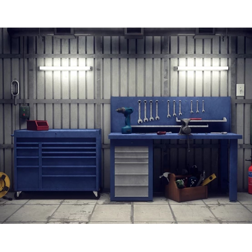 Philips - LED Heavy-duty light PROJECTLINE LED/54W/230V 150 cm IP65