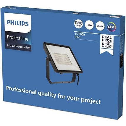 Philips - LED Outdoor floodlight PROJECTLINE LED/150W/230V IP65 3000K