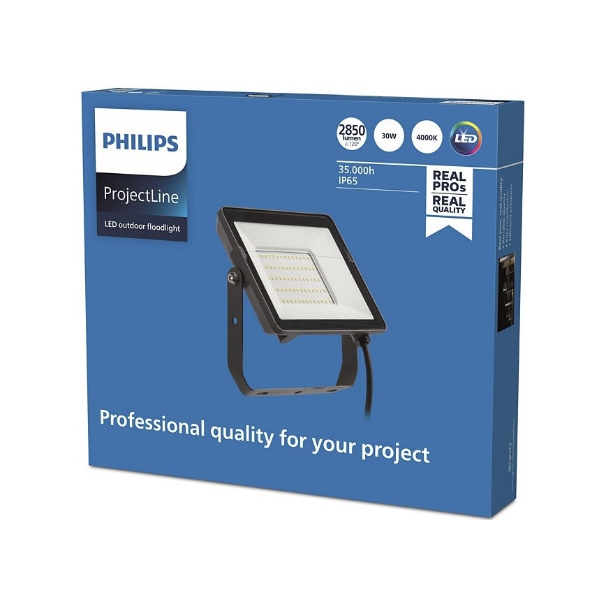 Philips - LED Outdoor floodlight PROJECTLINE LED/30W/230V IP65 4000K