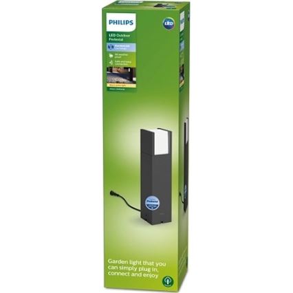 Philips - LED Outdoor lamp LED/6W/12V 2700K IP44