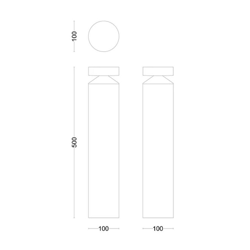 Philips - LED Outdoor lamp LAVEN LED/6W/230V 4000K IP44