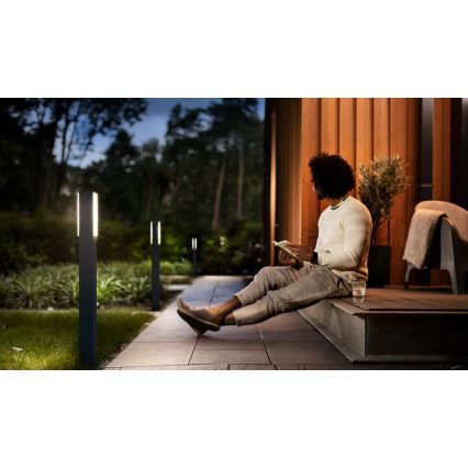 Philips - LED Outdoor lamp STRATOSPHERE LED/3,8W/230V 77 cm 2700K IP44