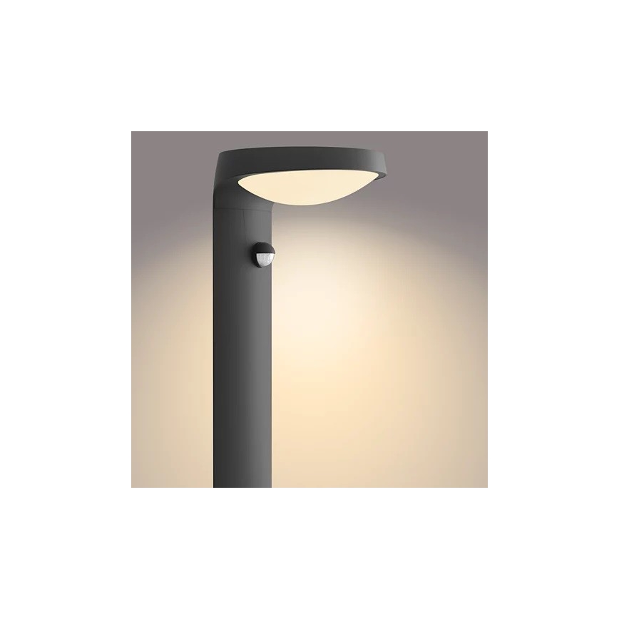 Philips - LED Outdoor lamp with a sensor LED/9W/230V 2700K IP44