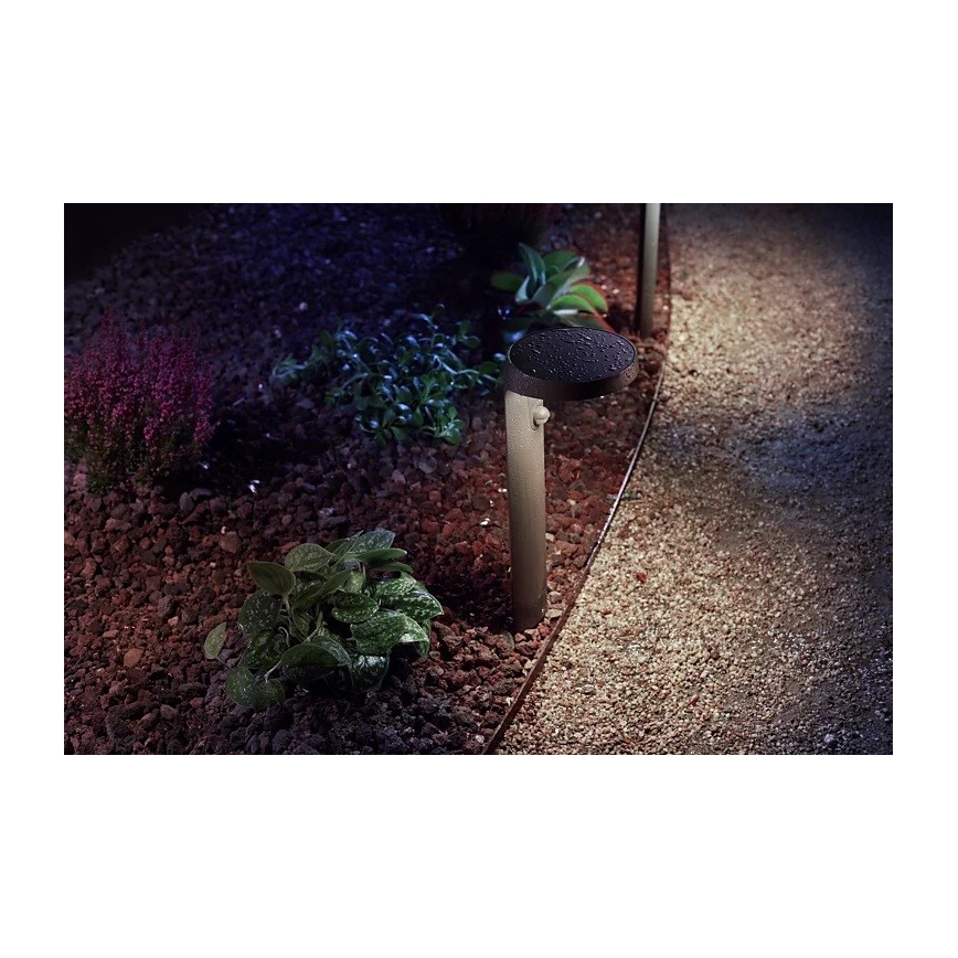 Philips - LED Outdoor lamp with a sensor LED/9W/230V 4000K IP44