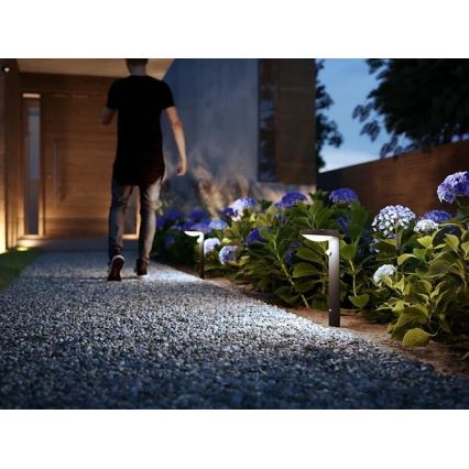 Philips - LED Outdoor lamp with a sensor LED/9W/230V 4000K IP44