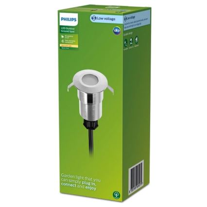 Philips - LED Outdoor recessed light SPORE LED/1W/24V IP67